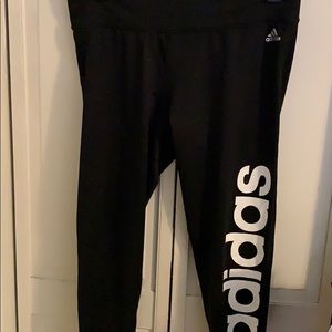 Adidas sports capri leggings